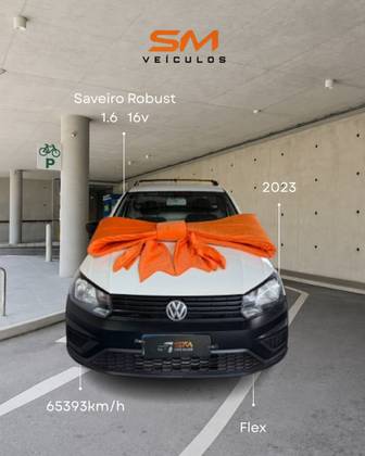 VOLKSWAGEN SAVEIRO 1.6 MSI ROBUST CS 16V FLEX 2P MANUAL VOLKSWAGEN SAVEIRO 1.6 MSI ROBUST CS 16V FLEX 2P MANUAL